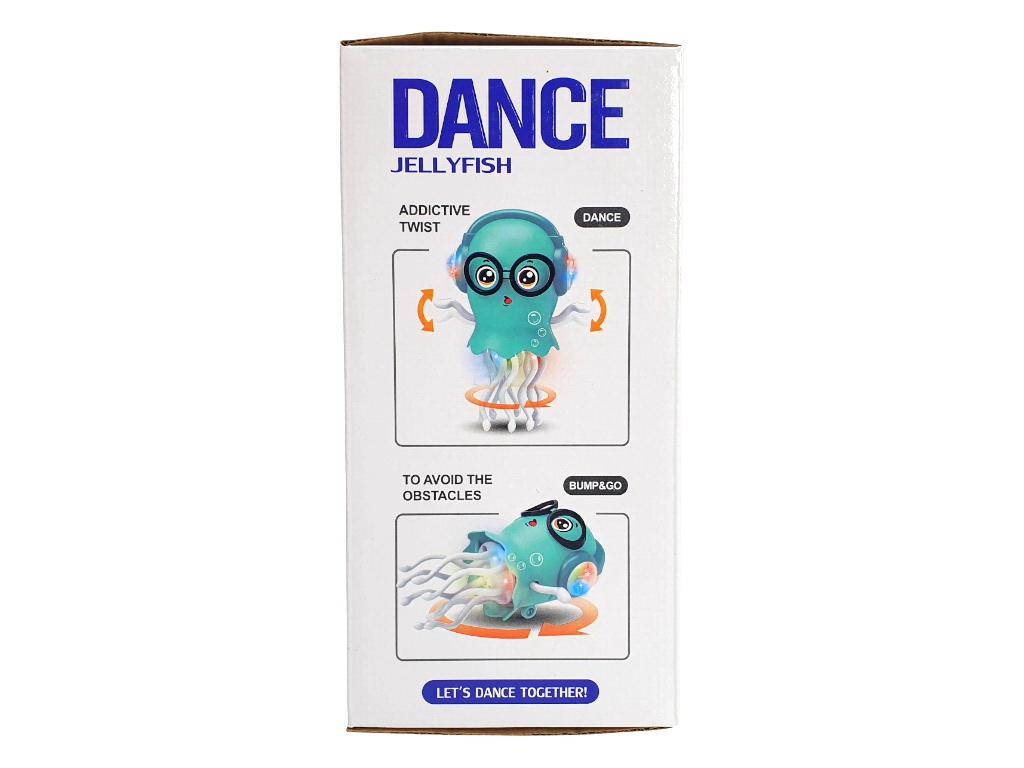 Игрушка медуза интерактивная Dancing Jellyfish HX178, светящаяся и двигающаяся музыка и звук