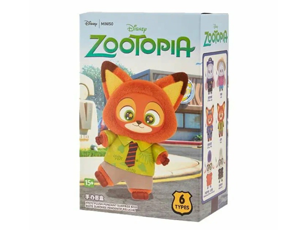 Іграшка-сюрприз брелок Zootopia, колекційна фігурка, мікс видів (ціна за 1шт)