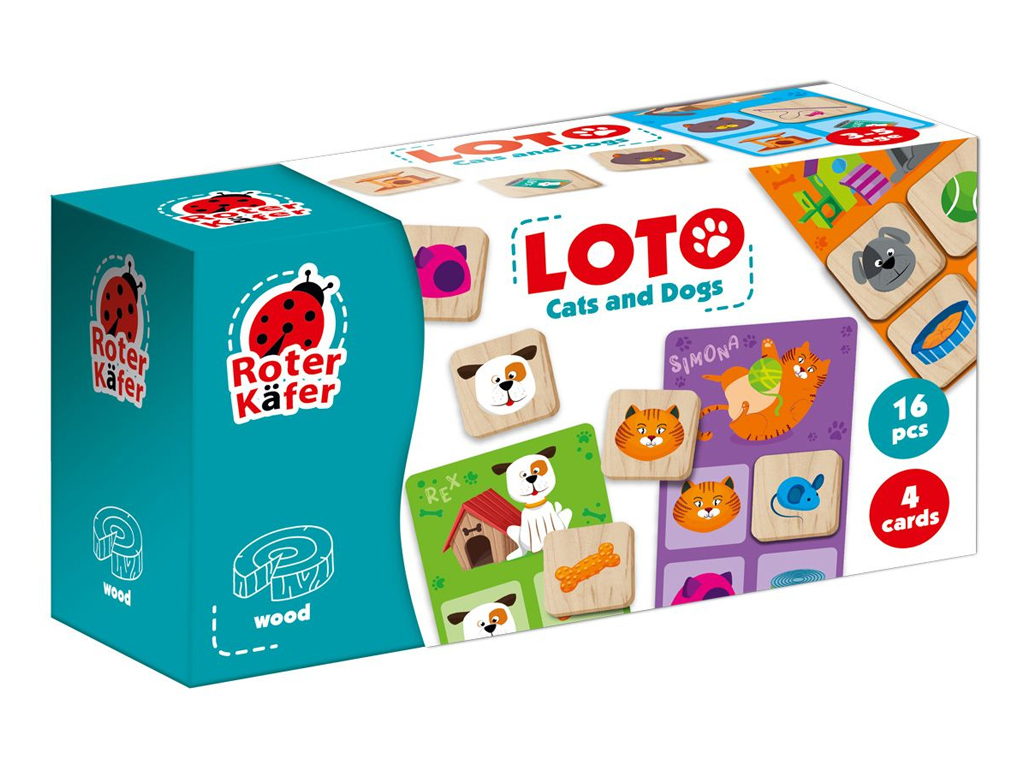 Розвиваюча гра Лото Cats and Dogs RW4011