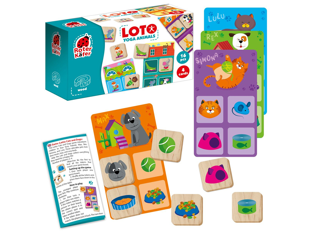 Розвиваюча гра Лото Cats and Dogs RW4011