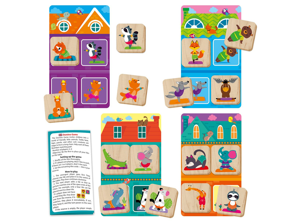 Розвиваюча гра Лото Yoga Animals RW4012