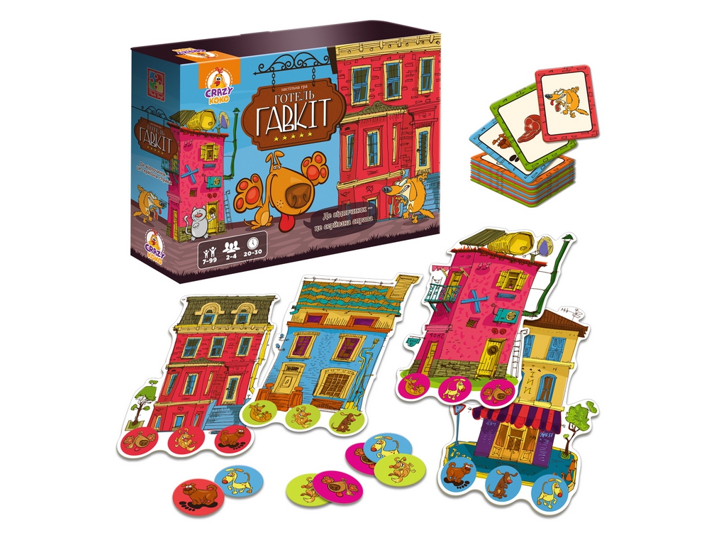 Гра настільна Готель Лай, стратегія та змагання, Vladi Toys