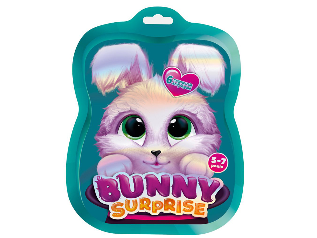 Набор для творчества с сюрпризами Bunny surprise, Изумрудный, Vladi Toys VT8080-15