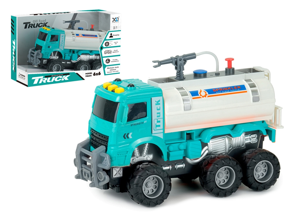 Машинка інерційна водовоз Truck, 24 см, звук і світло