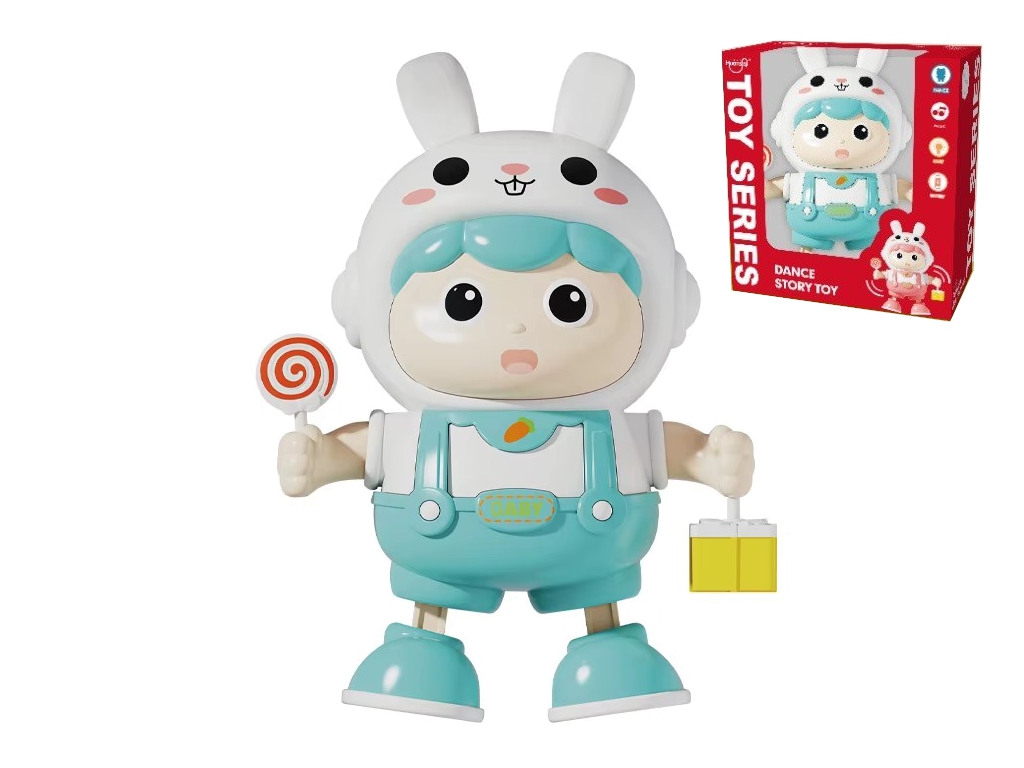 Музыкальная игрушка Huanger Toy Series, 18 см, танцует и поет (без упаковки)