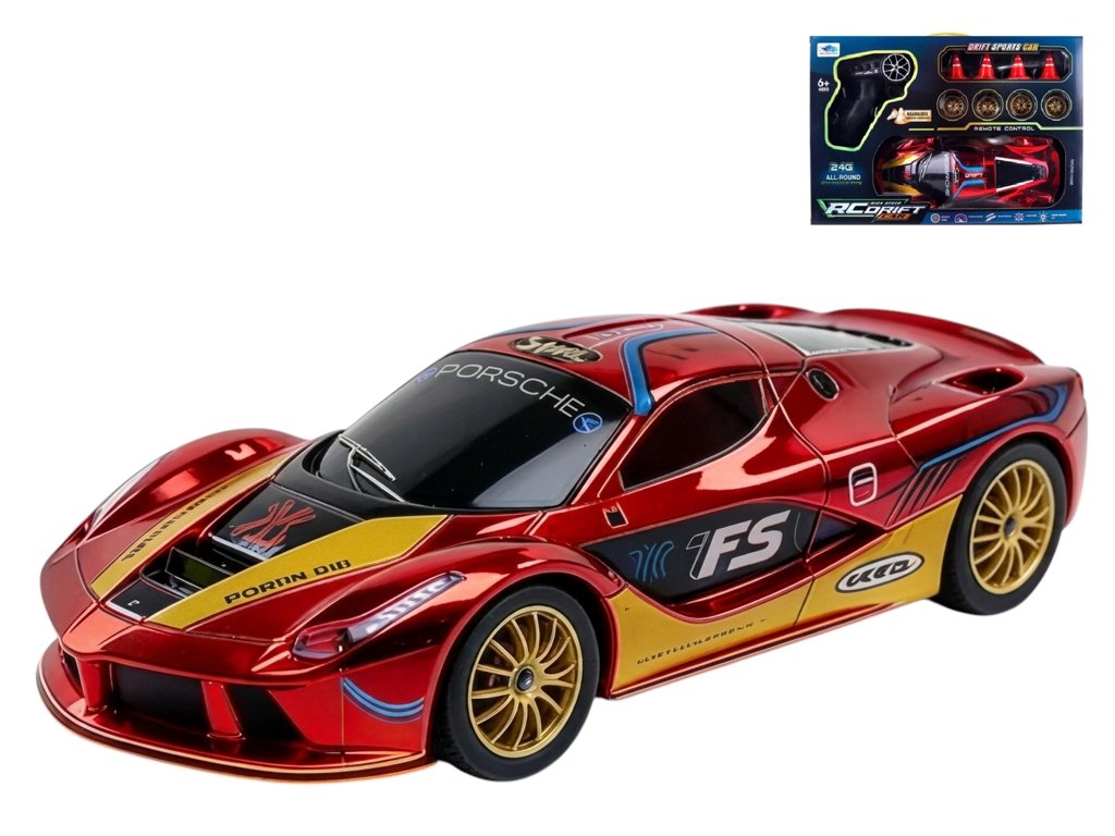 Машинка на радиоуправлении RC Drift Car, 27 см, дрифт и подсветка