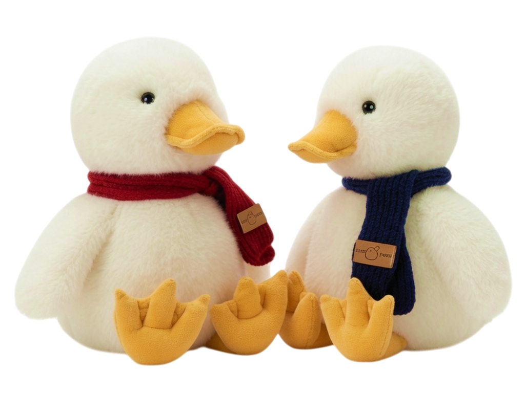 Мягкая игрушка Утенок Warm Duck, 24 см, 2 вида