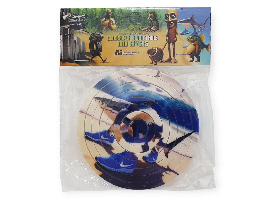 Пазл круглый Тралалело Тралала, Тунг тунг и другие герои Brainrot, 3 дизайна (цена за 1 шт)