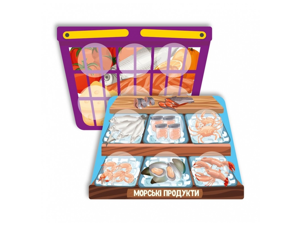 Гра Лото Маркет + списки продуктів, ZIRKA 435575