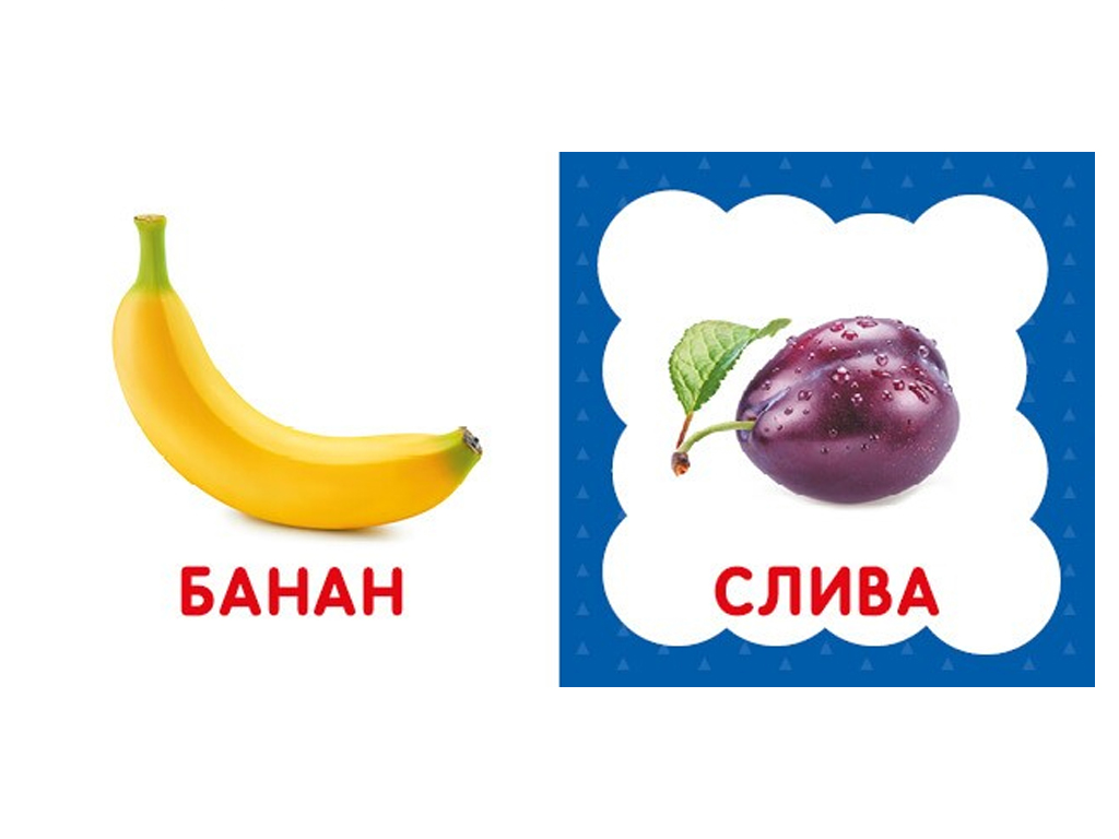 Перша книжка малюка Фрукти й овочі, 110х110 мм, ZIRKA