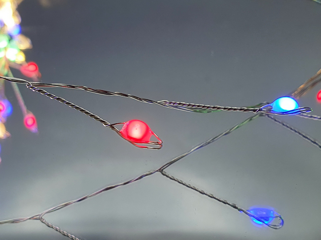 Гірлянда світлодіодна різнокольорова Роса 10м 300LED M48257