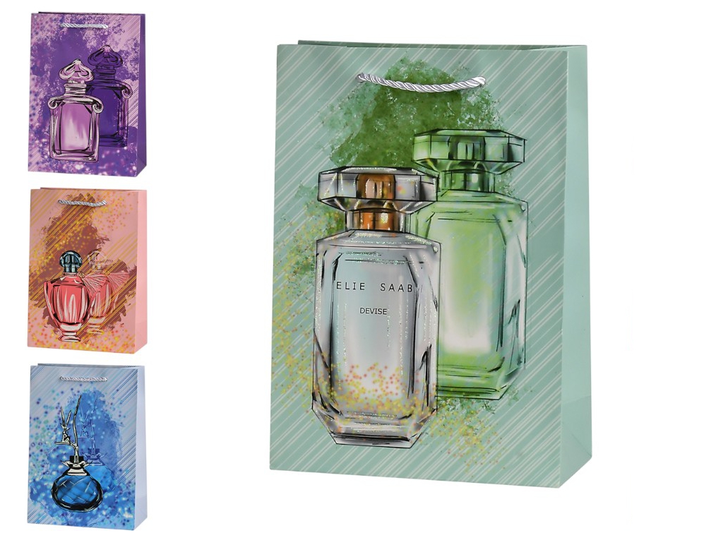 Пакет подарочный бумажный S Perfume 17х24х8см