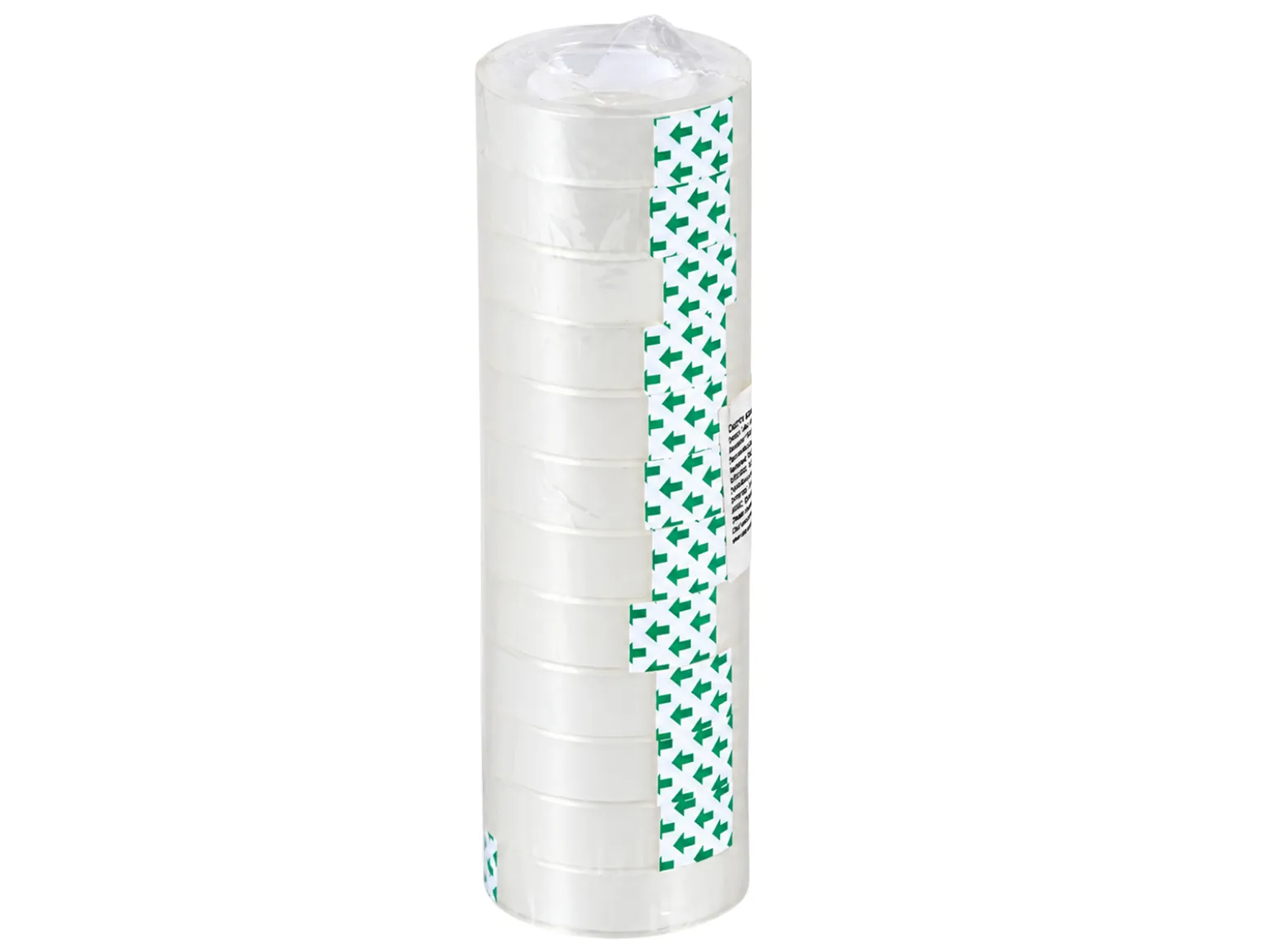 Канцелярский скотч прозрачный, 10м×1,2см (цена за 1 шт)