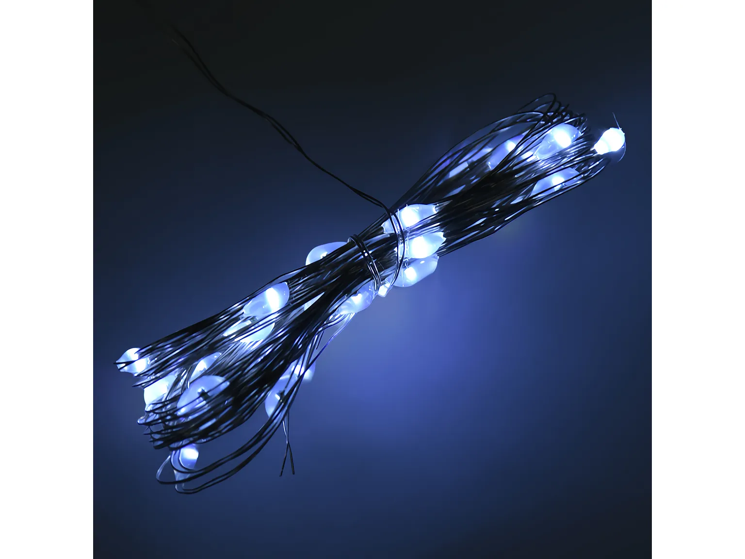 Гирлянда светодиодная White, 2 м, 20 LED, на батарейках
