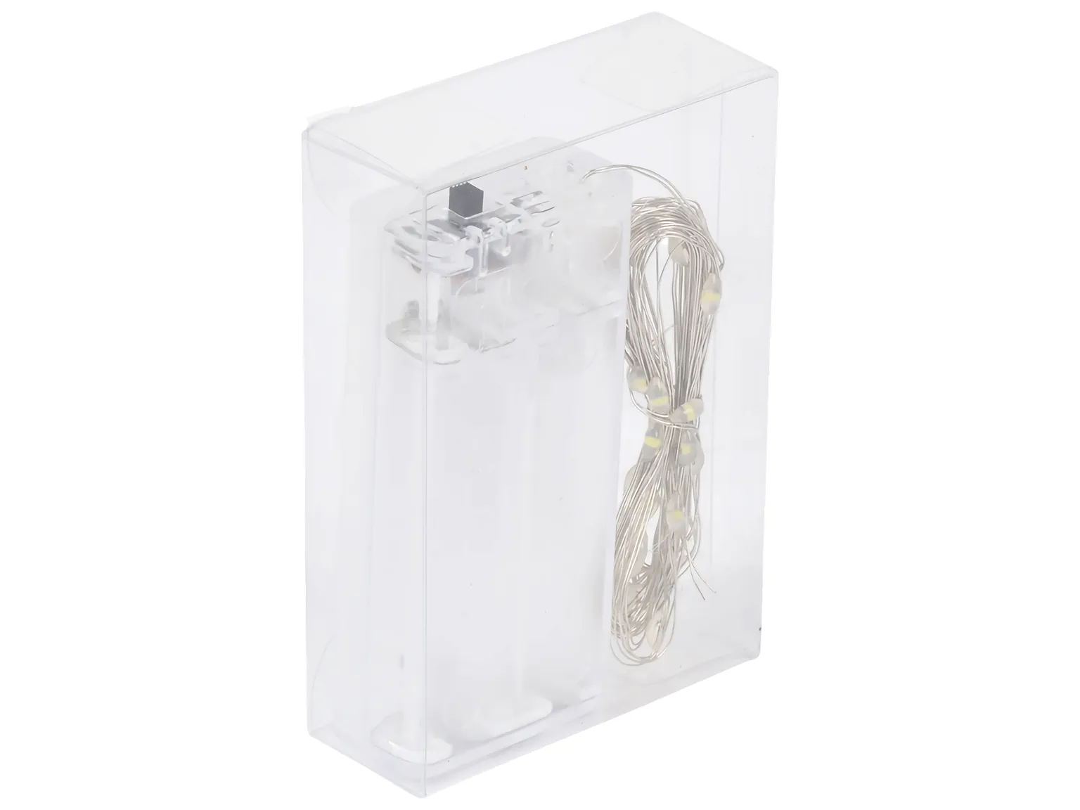 Гирлянда светодиодная White, 2 м, 20 LED, на батарейках
