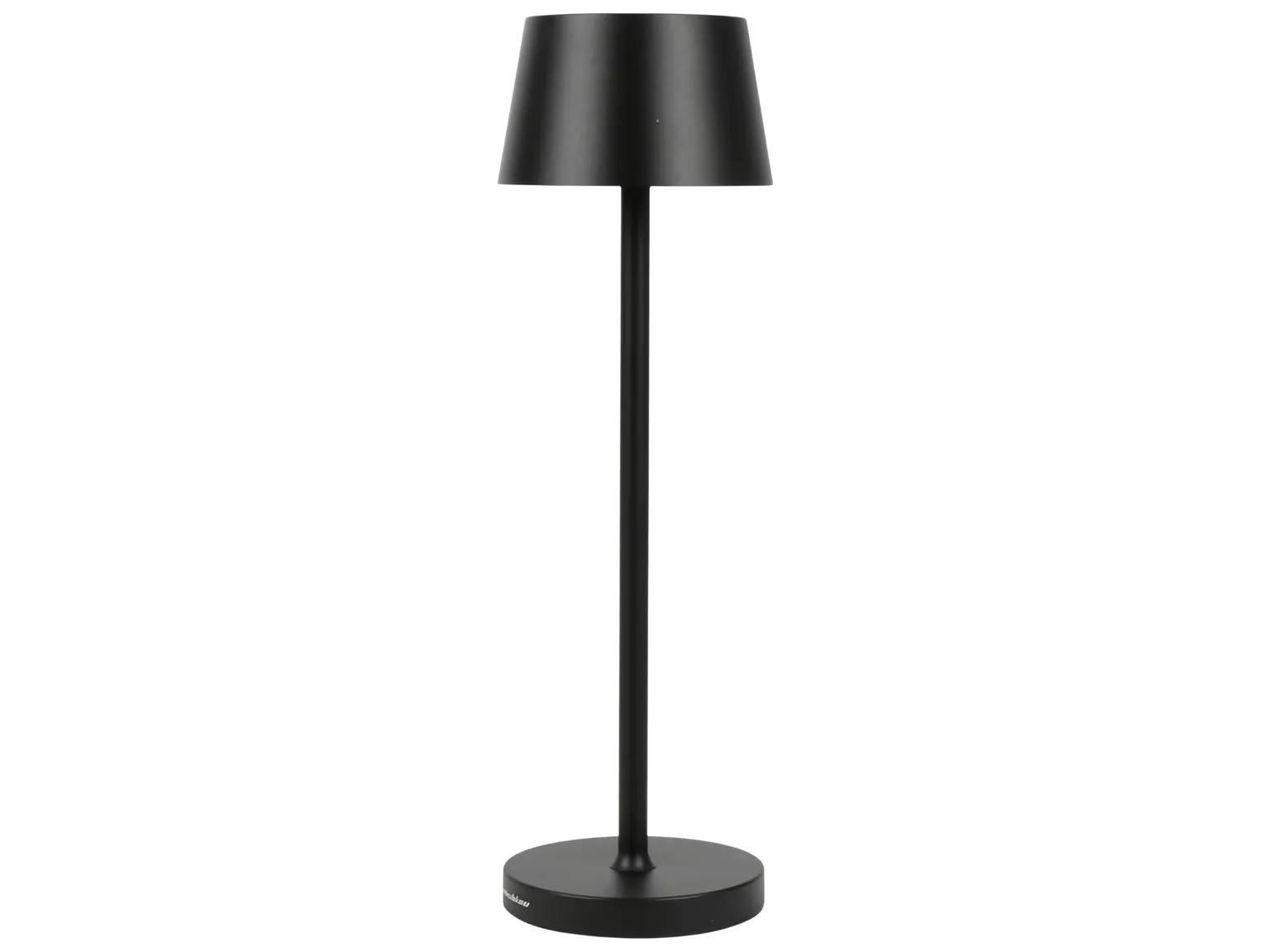 Настольная аккумуляторная лампа Modern, USB, 5200 мАч, 11×35,5 см, черный