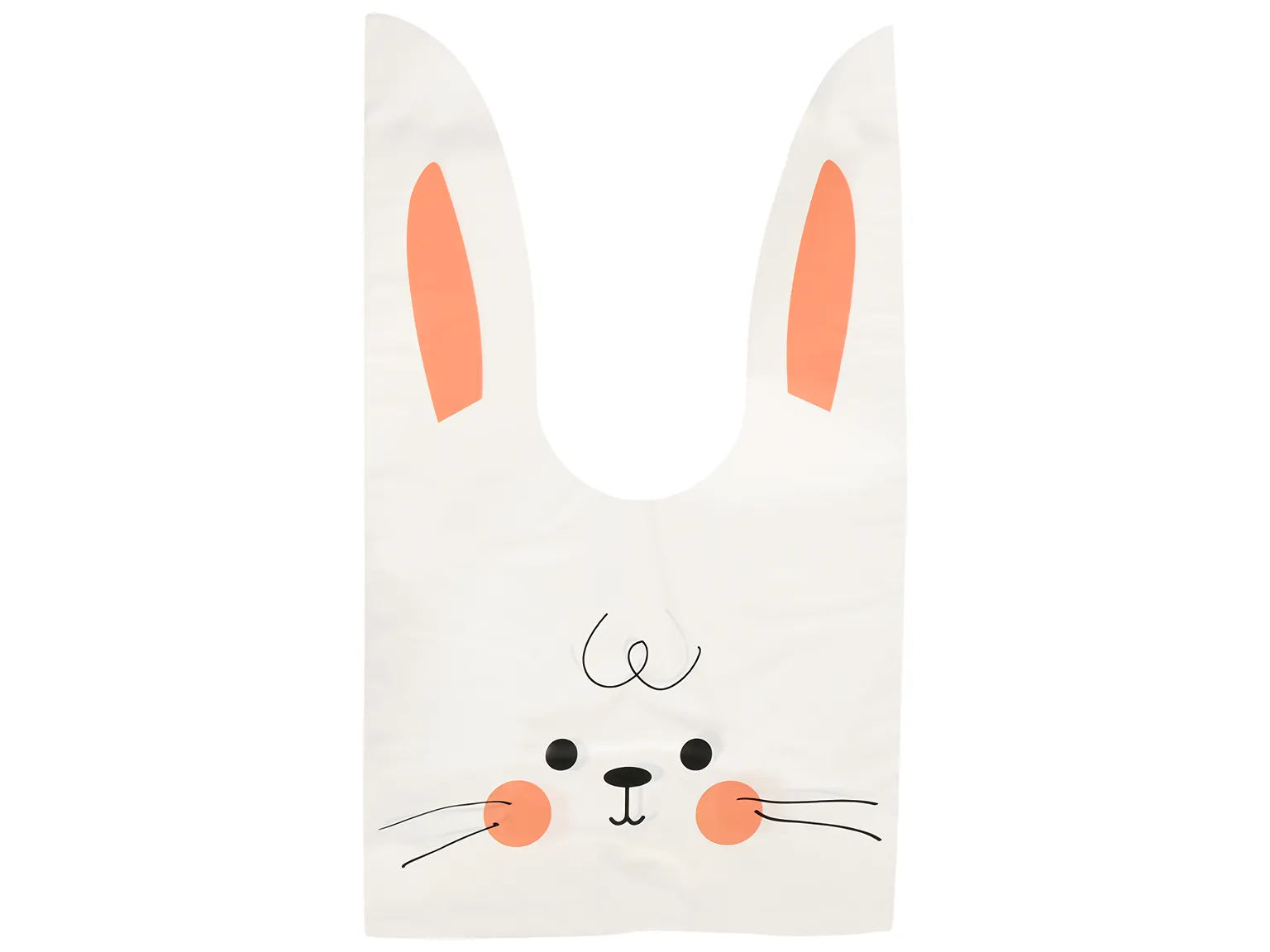 Подарочные пакеты Bunny с ушками, 16×27 см, 50 шт (цена за упаковку)
