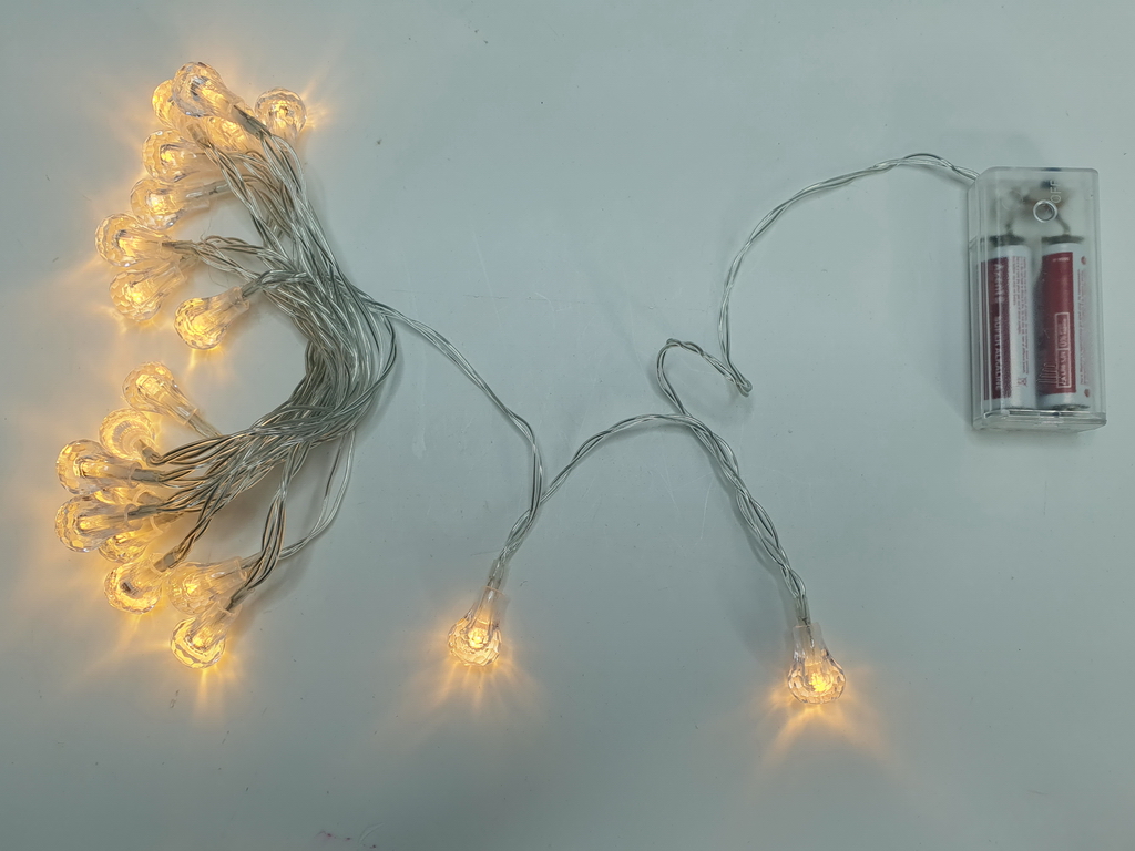 Гірлянда світлодіодна Bubble 3м жовта 20led, 2AA, R96094-Y