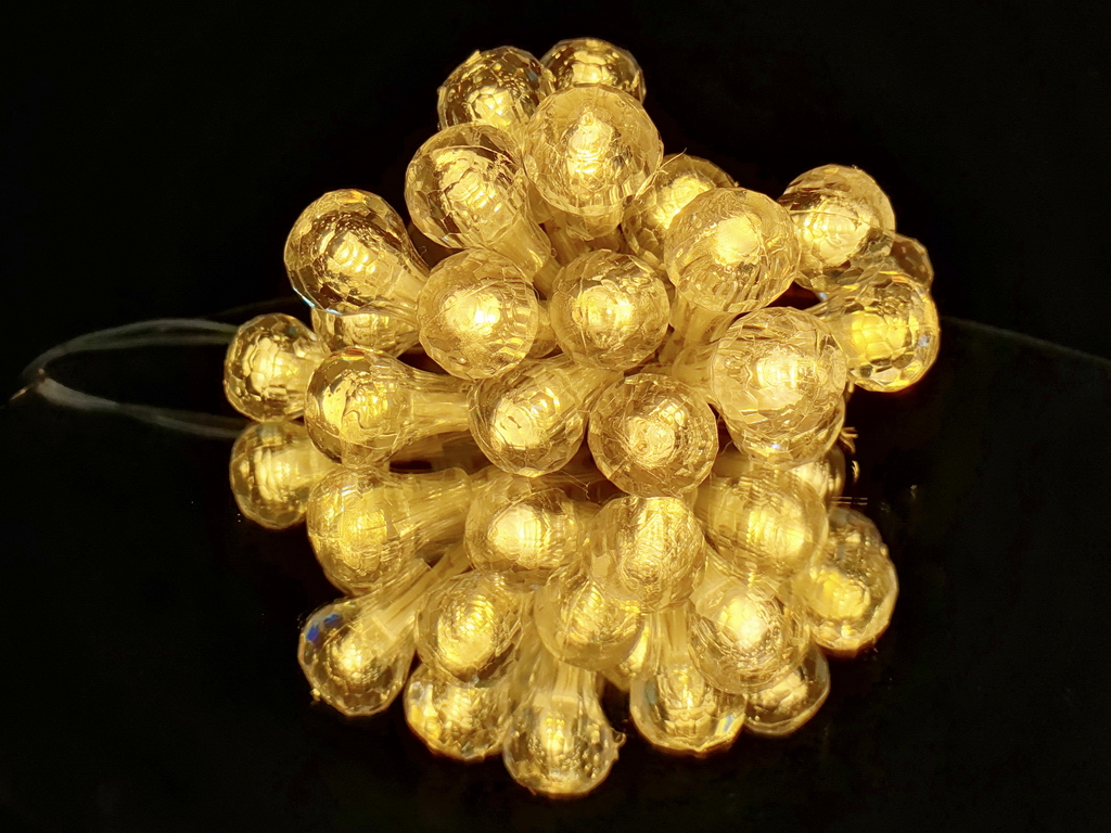 Гірлянда світлодіодна Bubble 3м жовта 20led, 2AA, R96094-Y