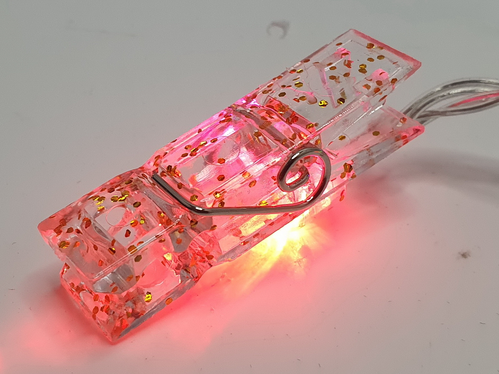 Гірлянда світлодіодна Прищіпки 3м кольорова 20led, 2AA, R96133-C