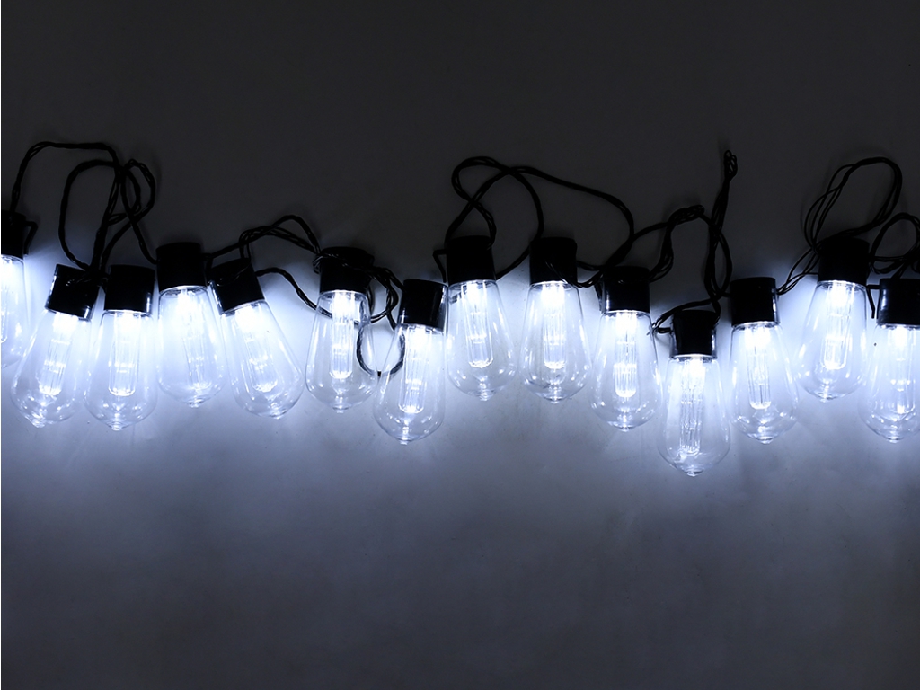 Гирлянда светодиодная наружная Лампочки винтаж 5м 20led, R96325