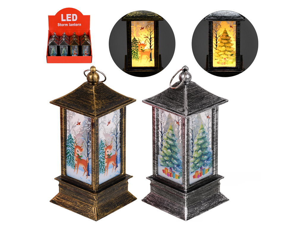 Лампа-фонарь с подсветкой 12,5х5,5см, R96331 (цена за 1 шт)