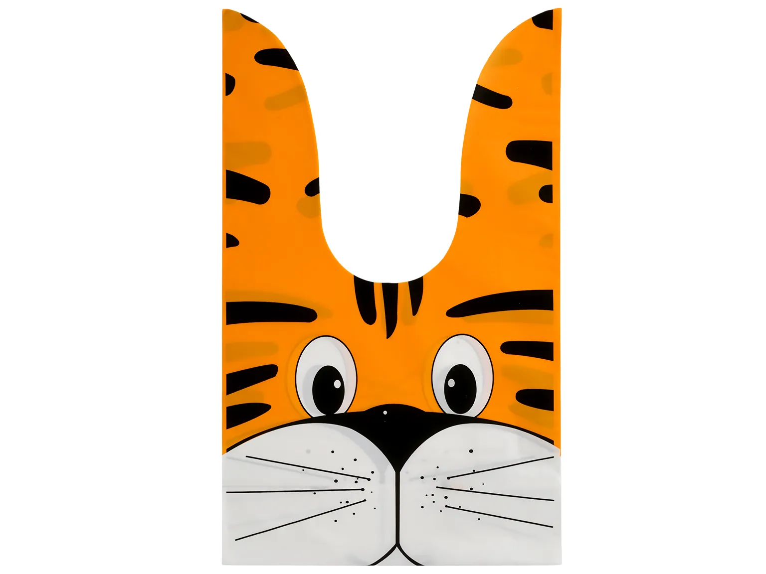 Подарункові пакети Tiger з вушками, 10×17 см, 10 шт (ціна за упаковку)