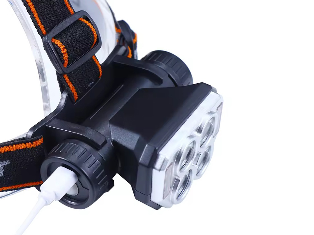 Ліхтарик налобний світлодіодний акумулятор 1200mah