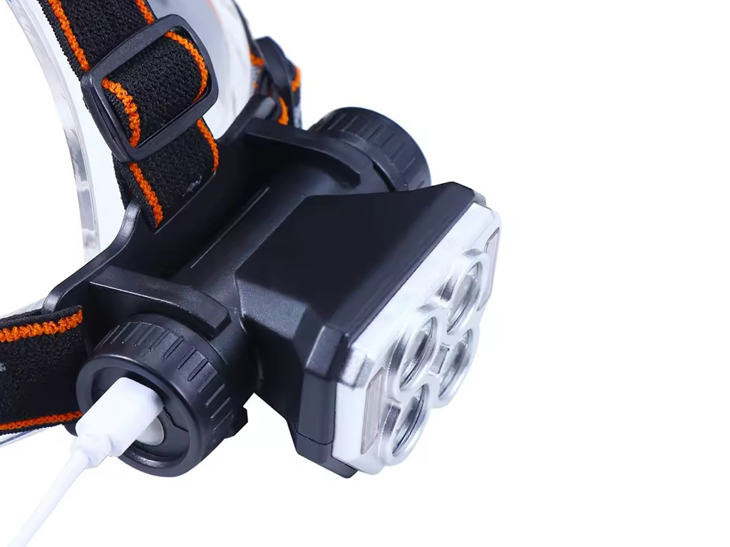 Ліхтарик налобний світлодіодний акумулятор 1200mah