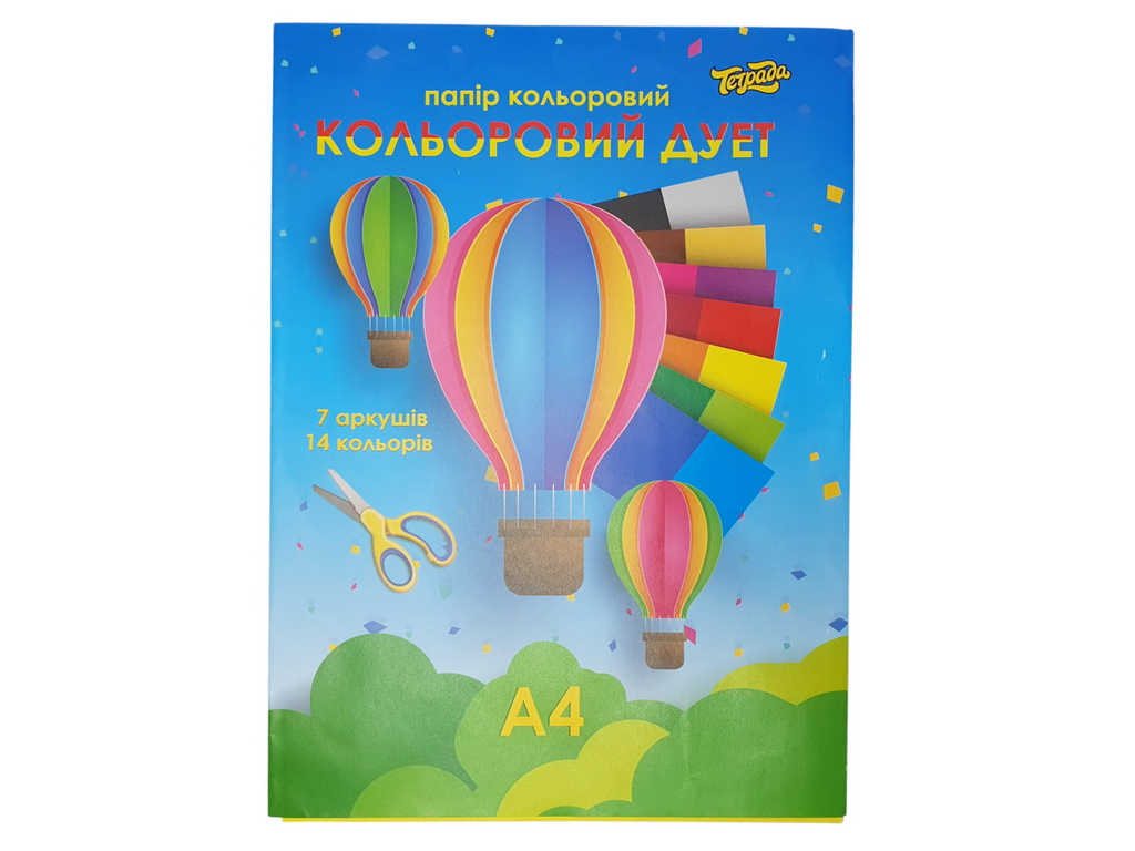 Папір кольоровий Кольоровий дует