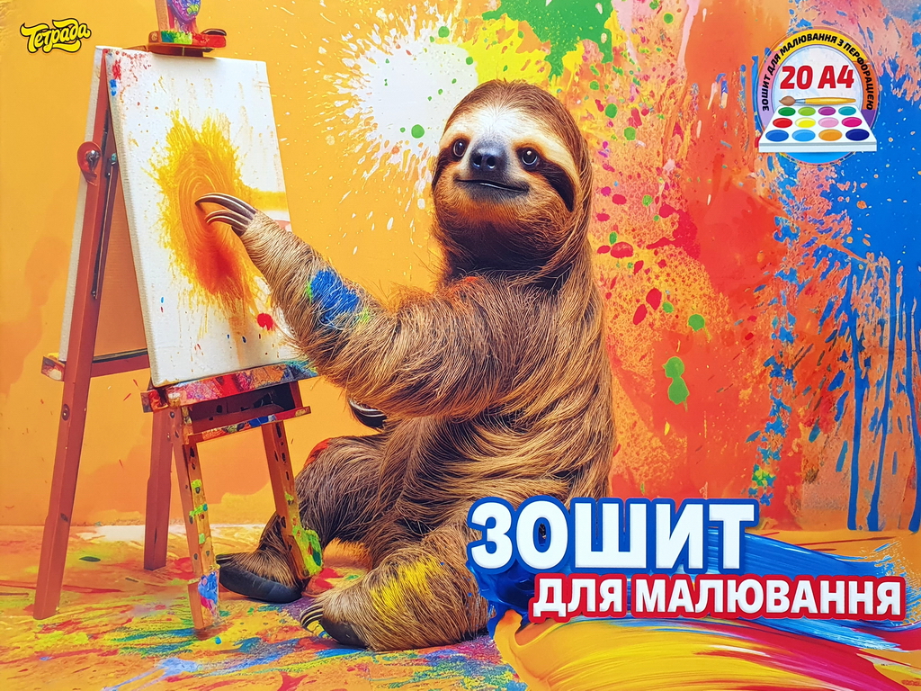 Зошит для малювання 20 аркушів (ціна за 1шт)