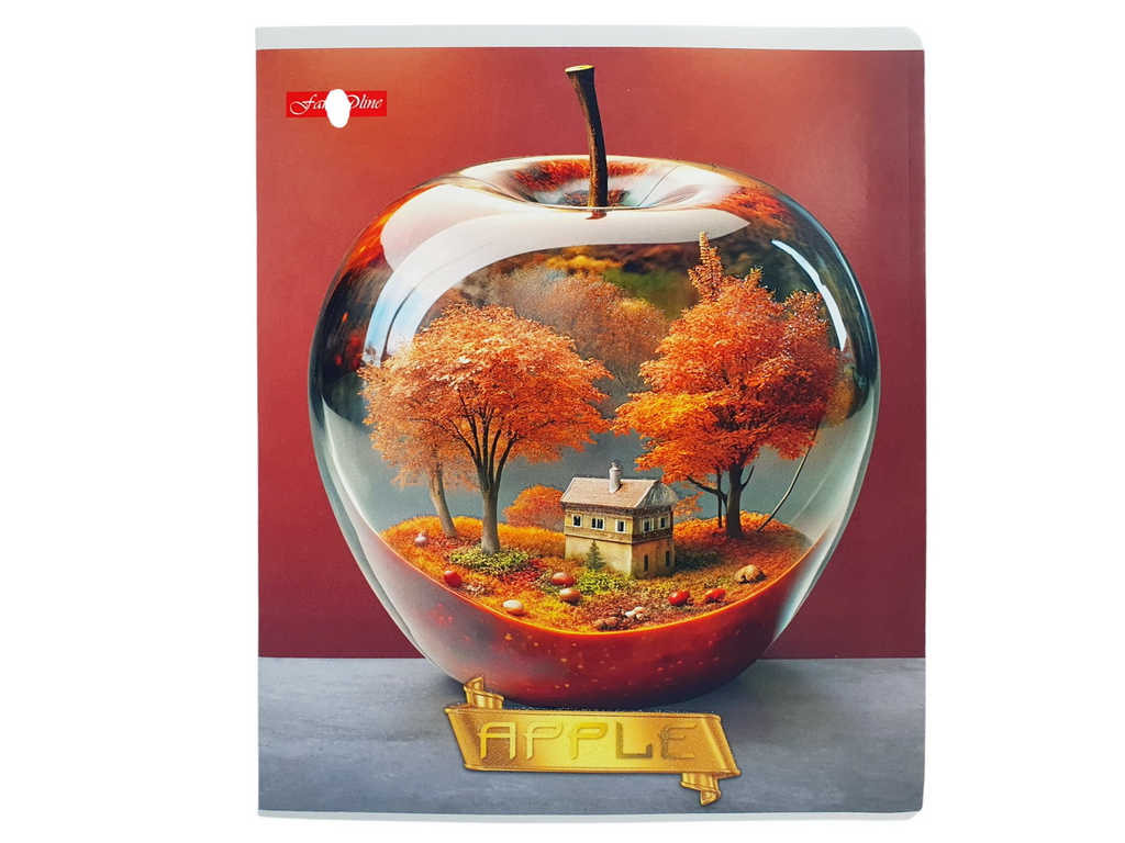 Тетрадь 60 листов, Клетка HOLOGRAPHIK SILVER с серебряным глиттер (цена за 1шт)
