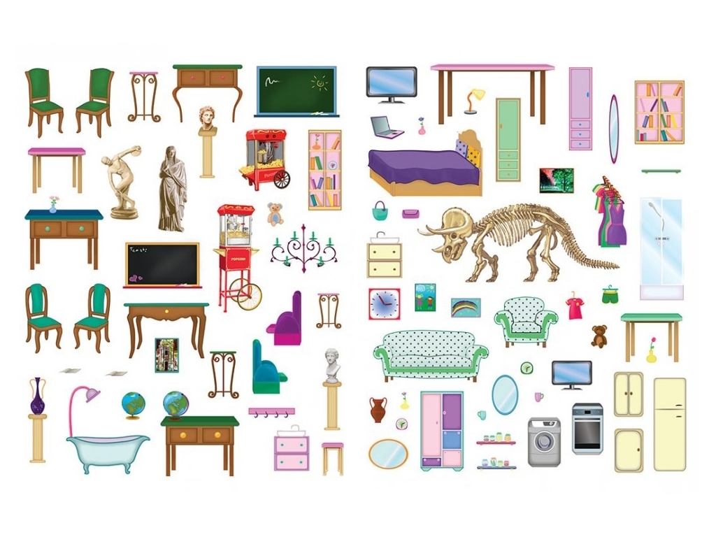 Книга с наклейками "Stickers City", Пегас