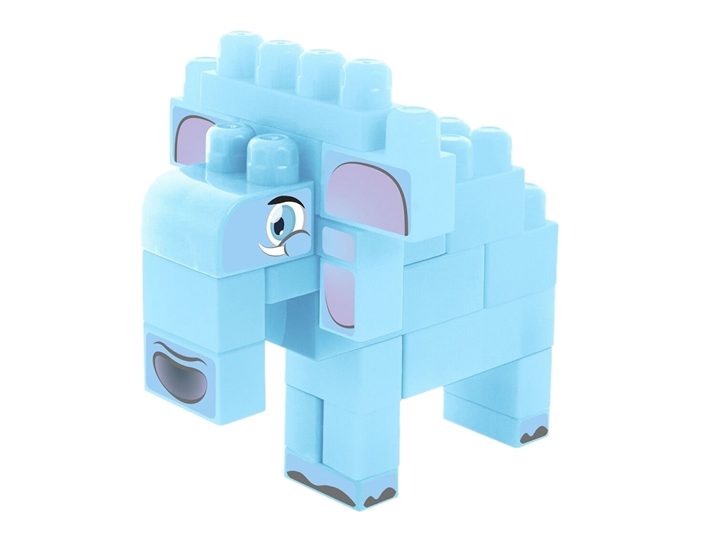 Baby Blocks конструктор Сафари – слон. Wader 41502