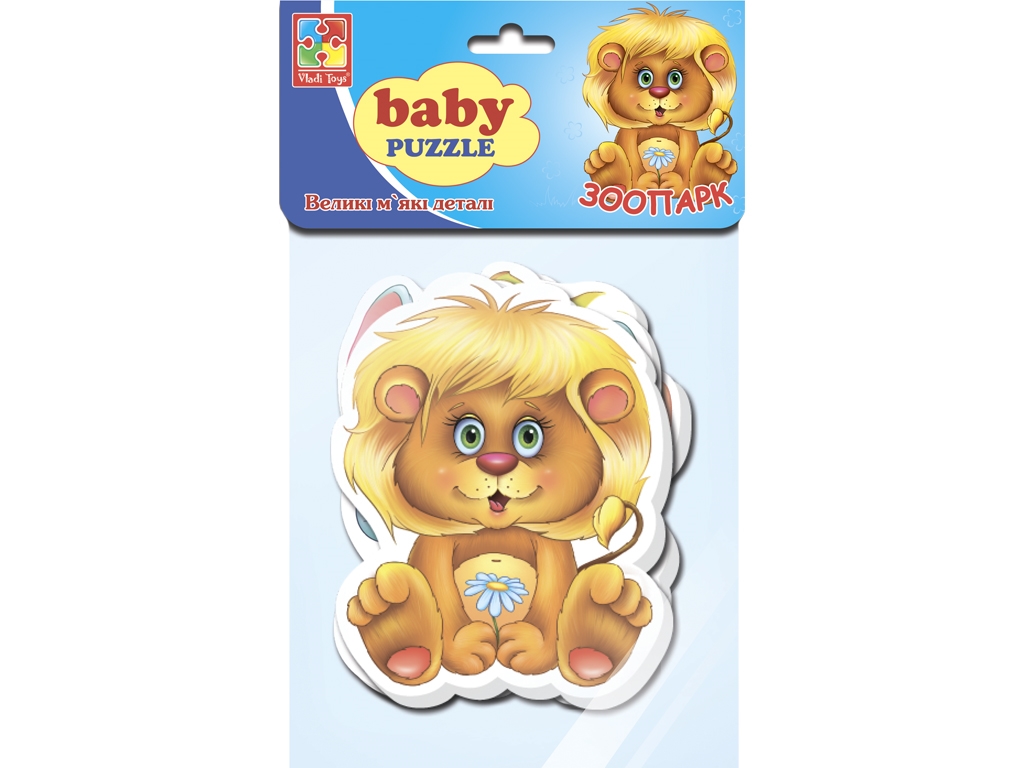 Беби пазлы Зоопарк, Vladi Toys