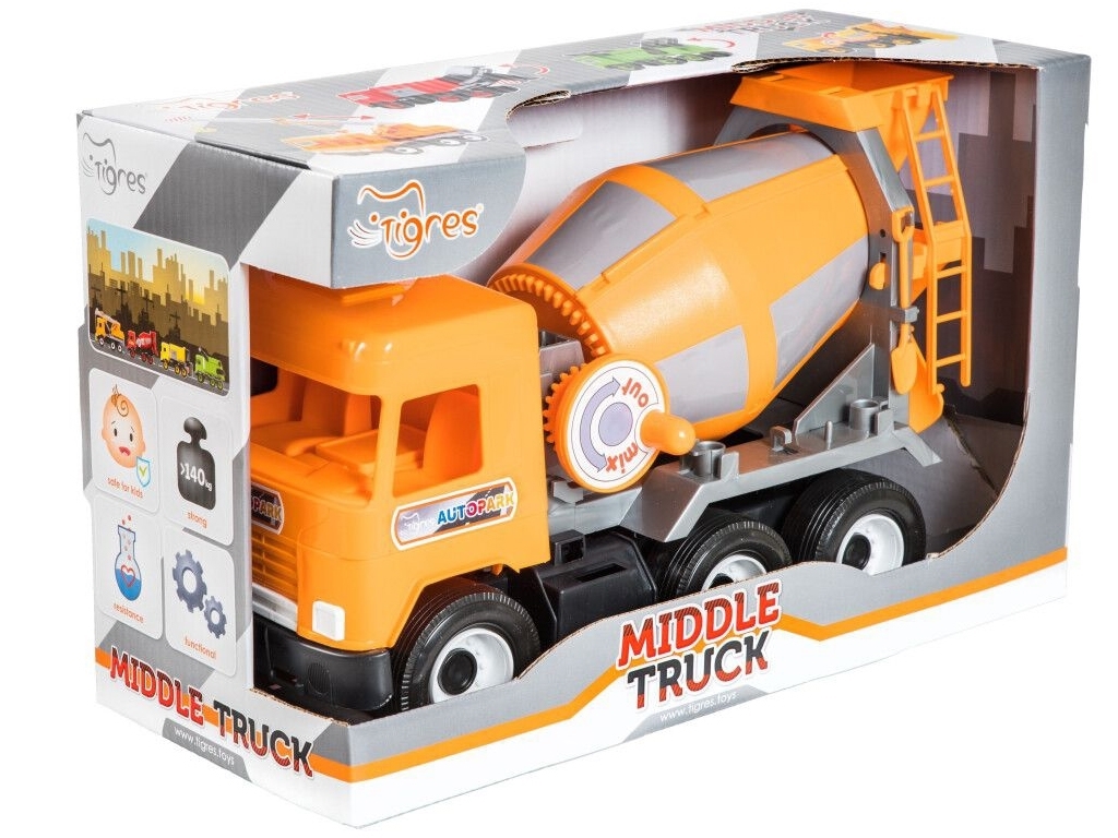 Бетономешалка Сity Middle truck. Tigres 39311