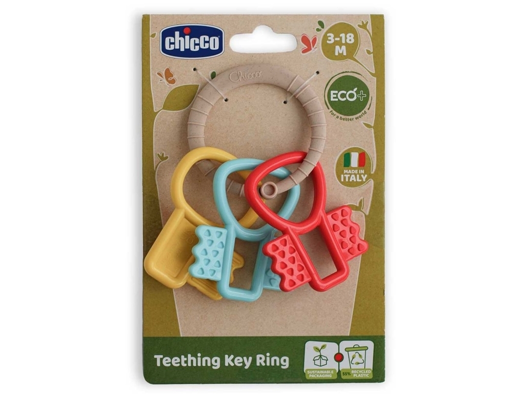 Погремушка-прорезыватель Eco+ "Ключики", Chicco