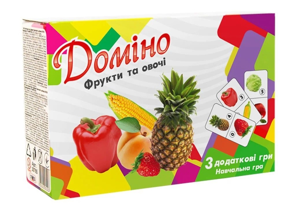 Доміно Фрукти і овочі, Strateg 30764