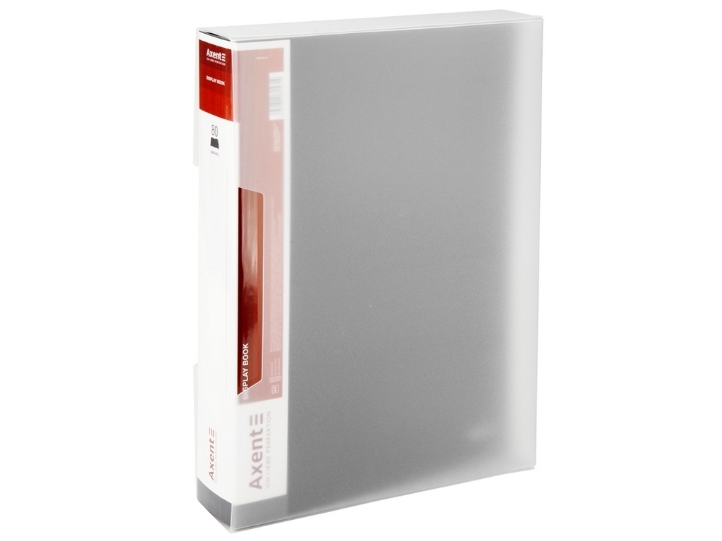 Дисплей-книга чёрная 80 файлов. Axent 1280-01-A