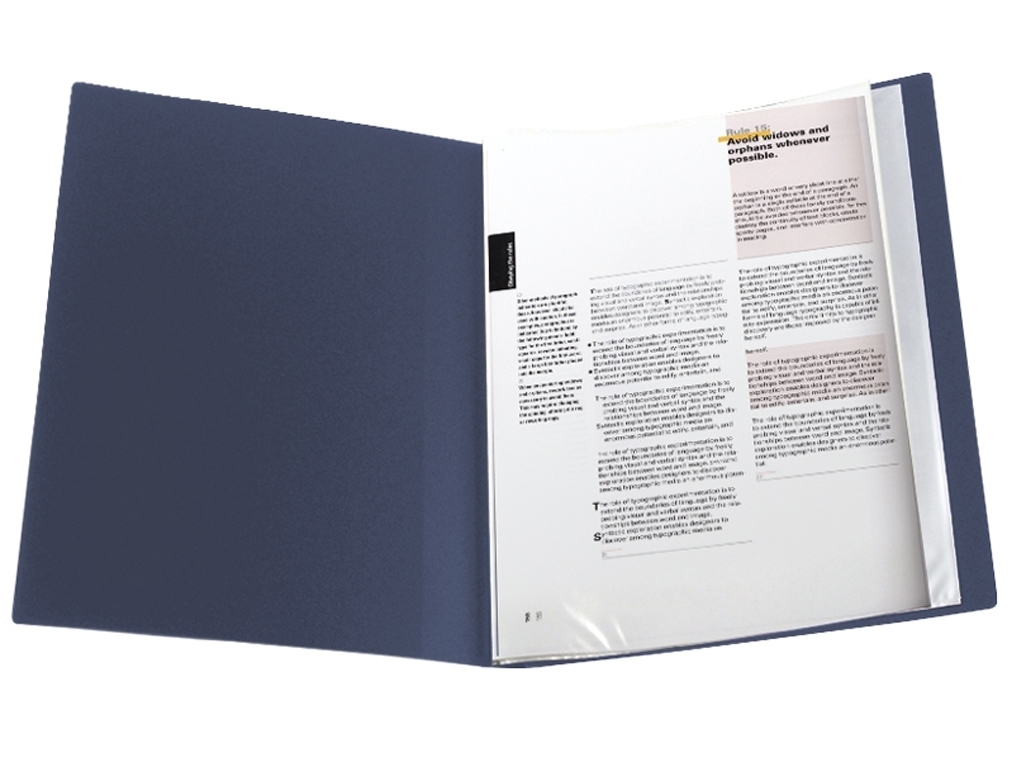 Дисплей-книга для документів Axent 1010-03-A, 10 файлів A4, сіра, Axent