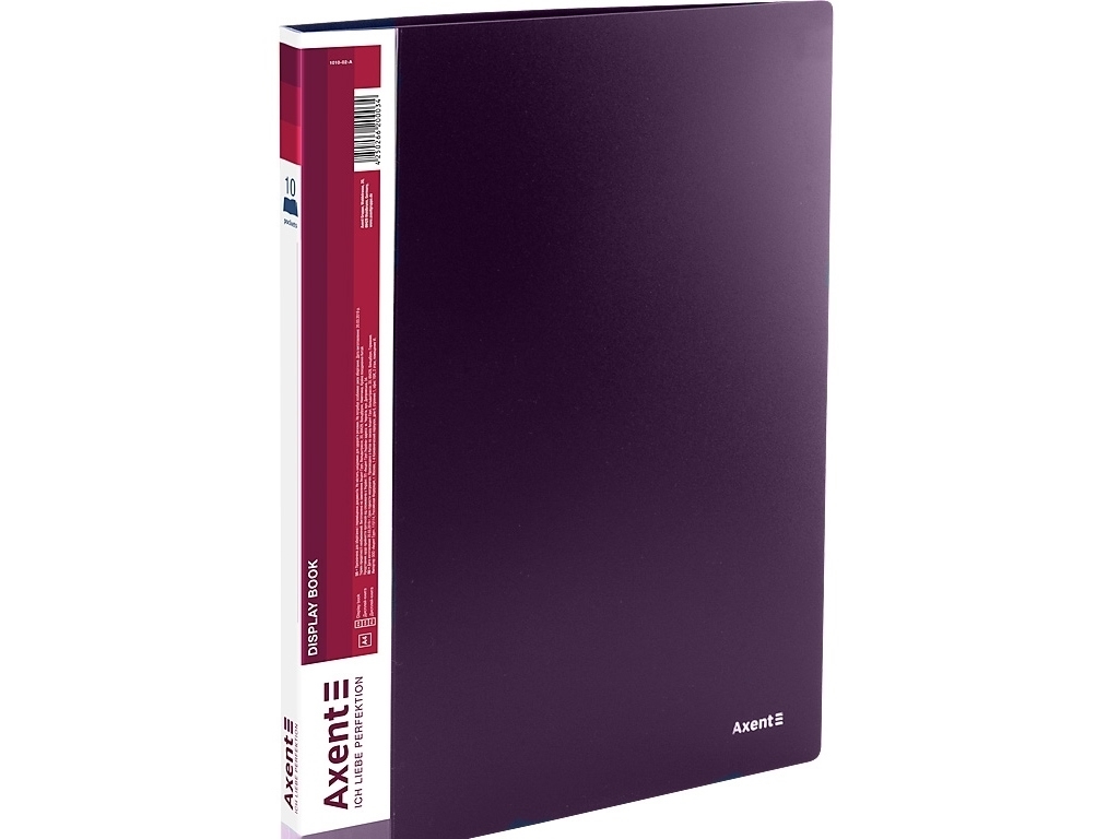Дисплей-книга сливова 10 файлів. Axent 1010-11-A