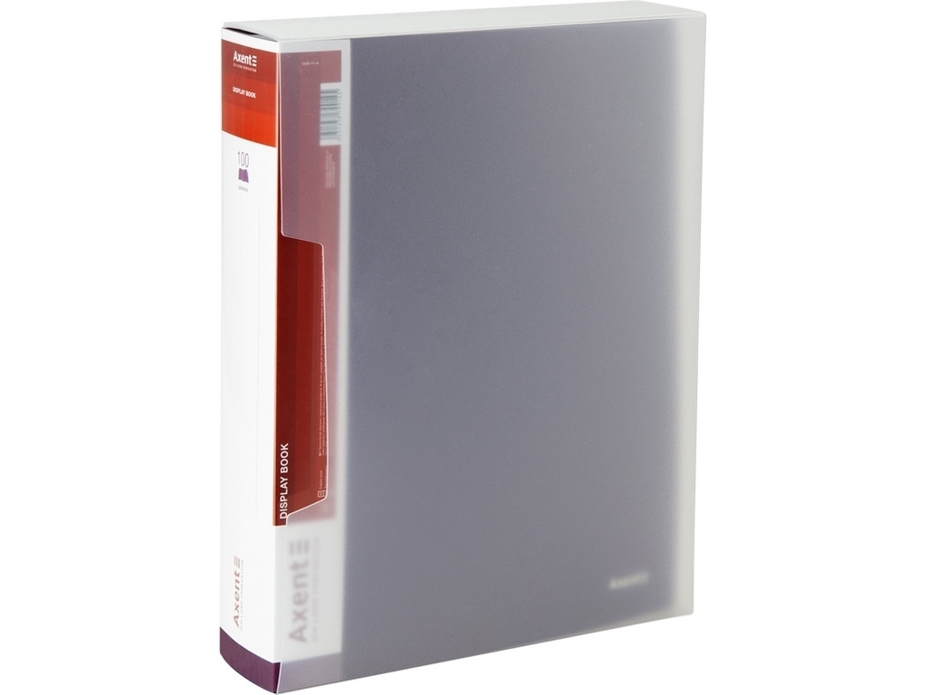 Папка дисплей-книга Axent 1200-11-A A4, 100 файлів, сливова, Axent