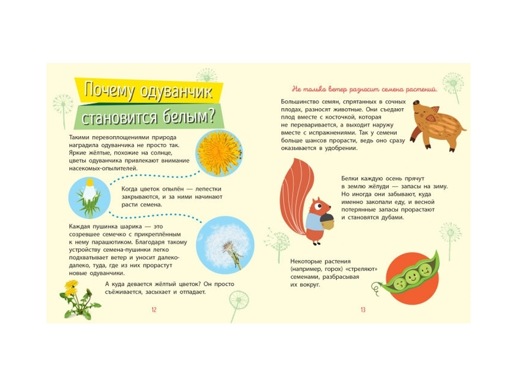 Энциклопедия-серия «Почемучки» Растения, 3+, Анна Булгакова, Ранок