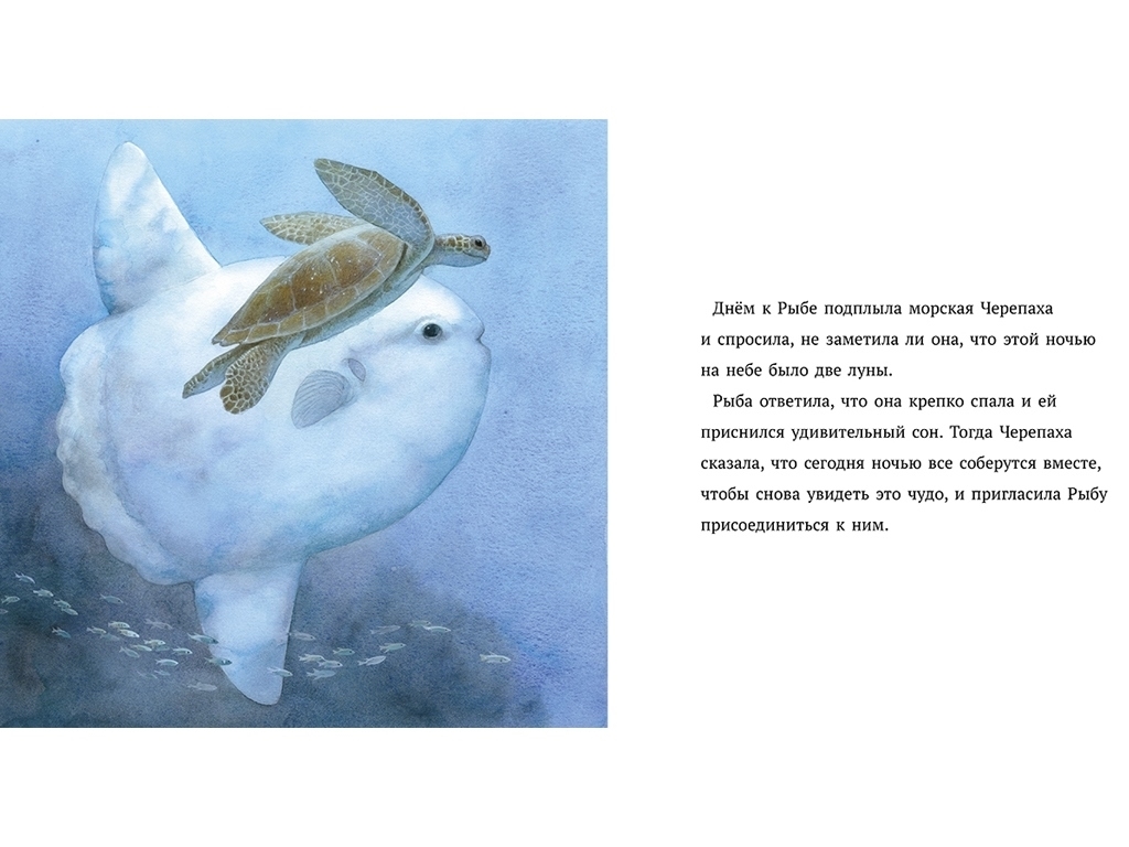Казка "Риба-місяць і Місяць", О. Черепанов, Ранок