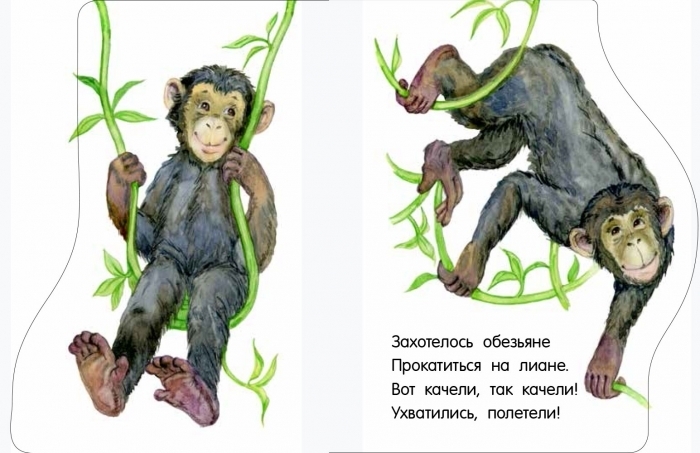 Картонна книжка „У зоопарку. Перші кроки“, Ранок
