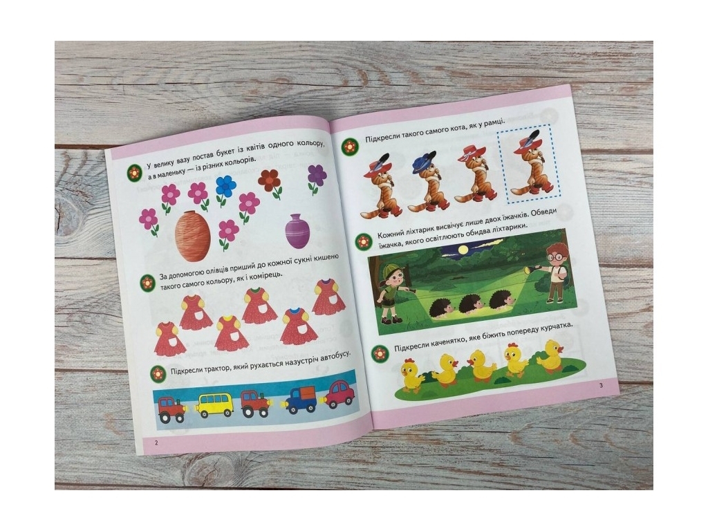 Книга "Логіка", серія Підготовка до школи, 5+, Пегас