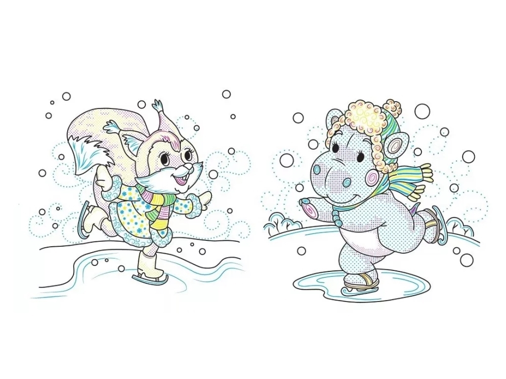 Розмальовка "Водяні забавлянки. Розваги", 2+, Ранок