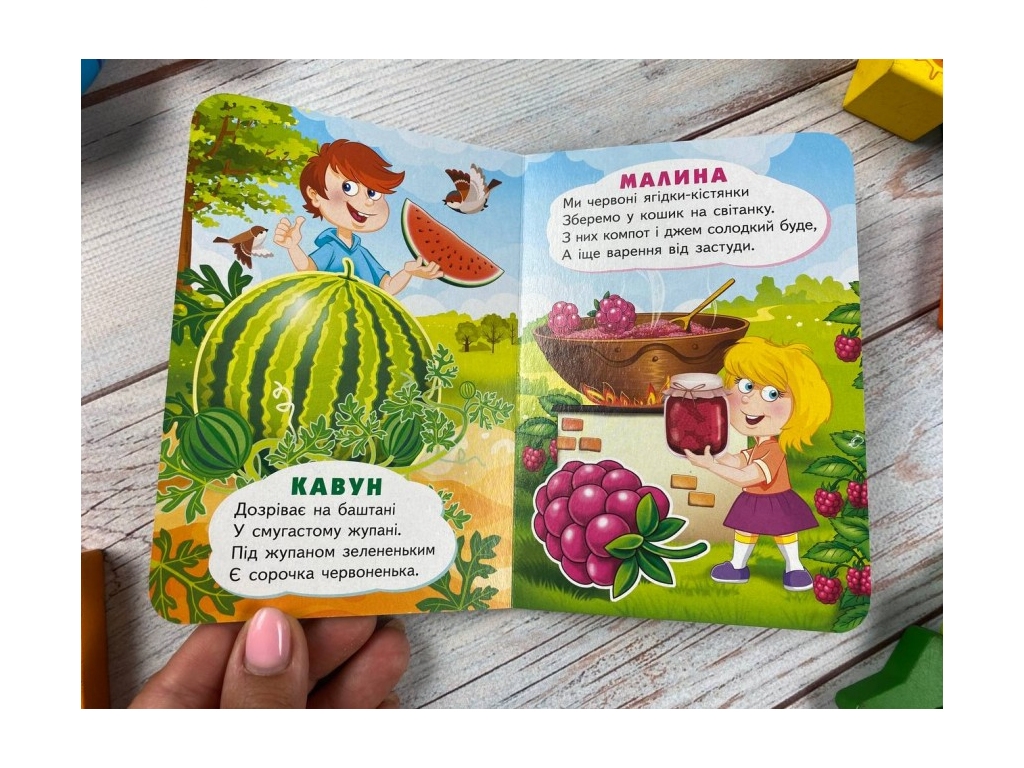 Детская книга "Учимся с мамой Учим фрукты", Пегас