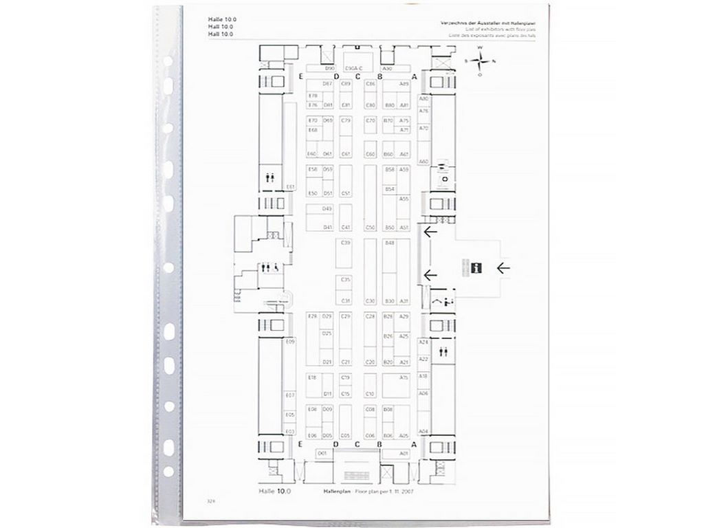 Файл прозрачный глянцевый А4+. 50мкм. 100 шт. Axent Delta D1007