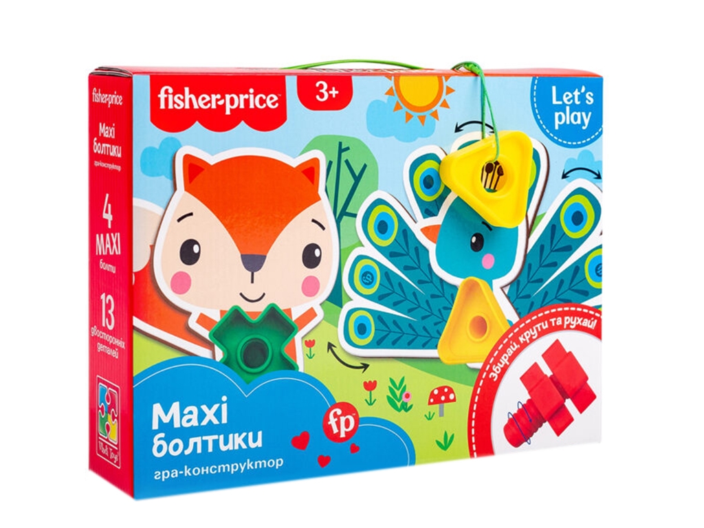 Гра-конструктор Fisher Price, Maxi-болтики, Vladi Toys